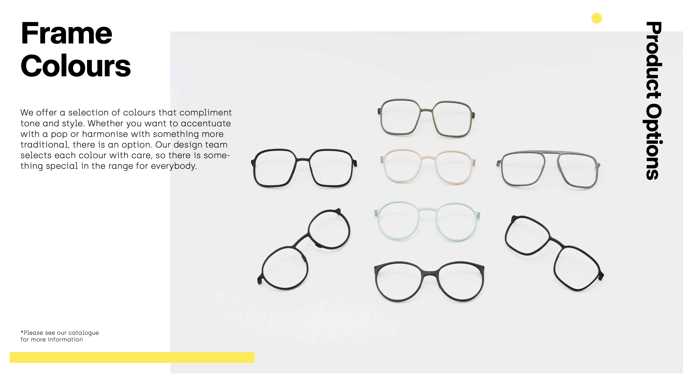 3D-gedruckte Brillengestelle in verschiedenen Farben der Nürnberger Marke weareannu.